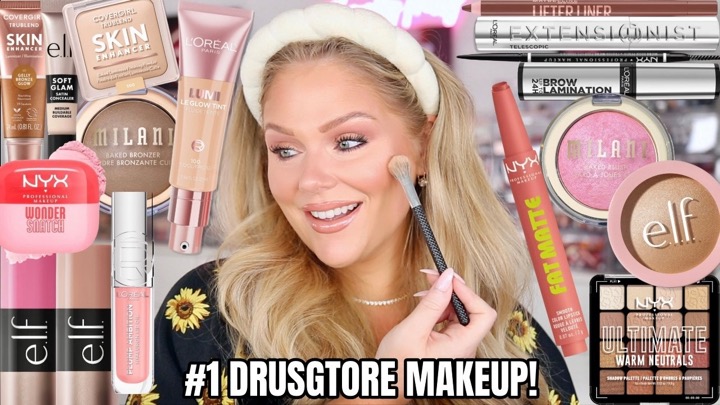 the *BEST* Drugstore Makeup of 2026 🤩 #1 TOP product in EVERY category of makeup | Kelly Strack