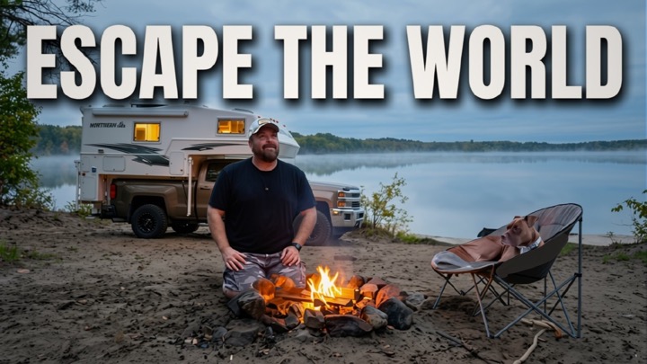 I Found a Secret Beach Campsite... With Signs That Someone Shouldn't Be Here