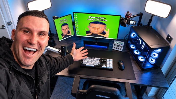 I Built Gymskin His Dream Streaming Setup