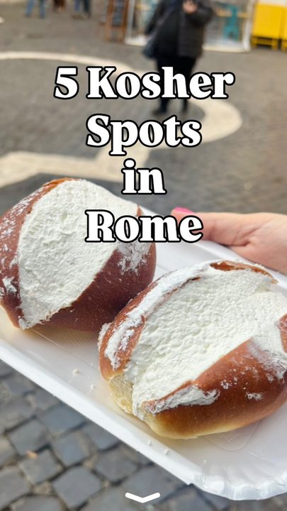 ALL THE KOSHER SPOTS YOU NEED TO TRY IN ROME 🇮🇹🍴✨ Save this for your next trip ⬇️

Stayed in the Jewish Ghetto of Rome last year and fell in love with the vibes, the community, BUT THE FOOD?! 🤩 GUYSSS — some of the best 