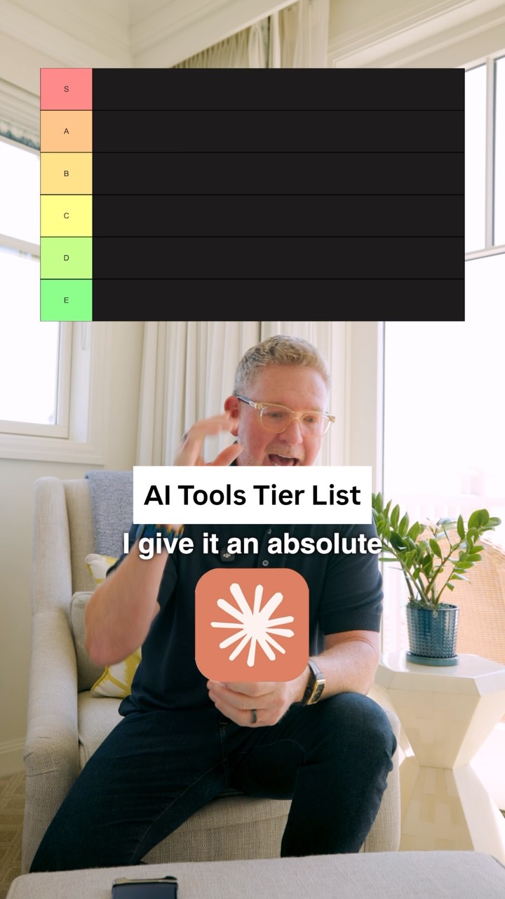AI Tools Tier List by the No. 1 real estate coach @tomferry 

Which one is your favorite?