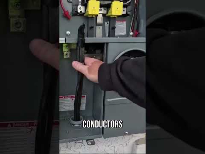 Install Electrical Panels LOW: Avoid Trenching Costs! #shorts