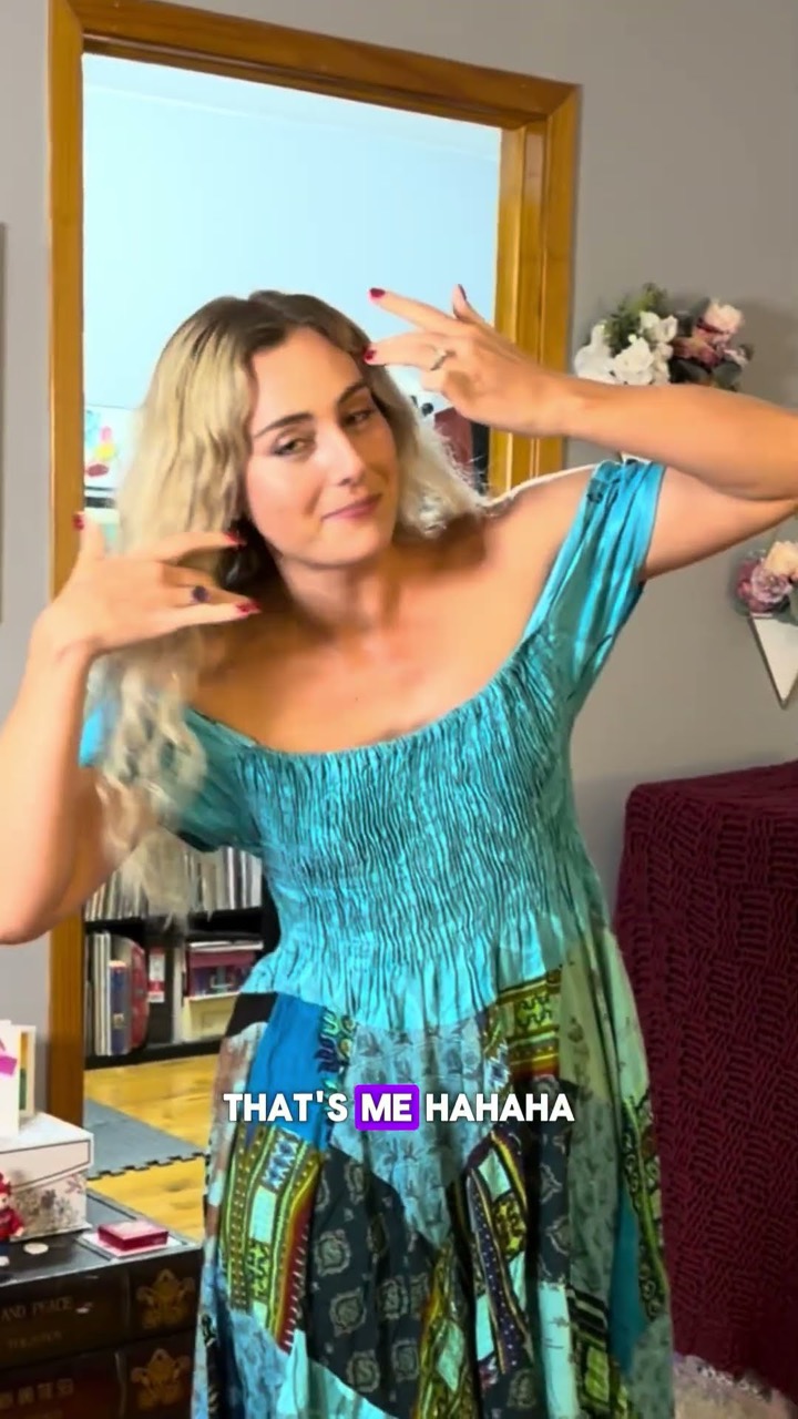 Making my straight size friend try on plus size clothes