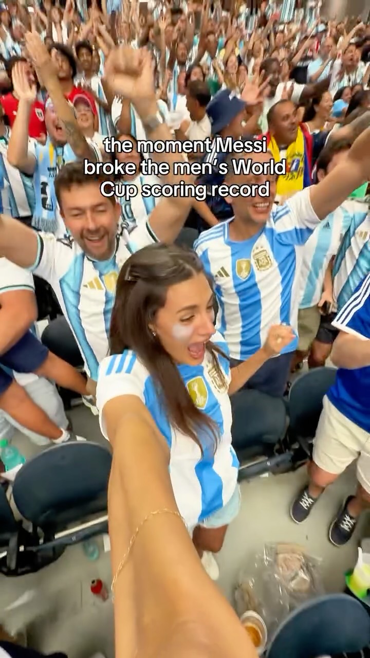 The moment Messi broke the men’s World Cup scoring record 😭😭⚽️⚽️🥅🥅

#fifaworldcup #worldcup #argentina #messi