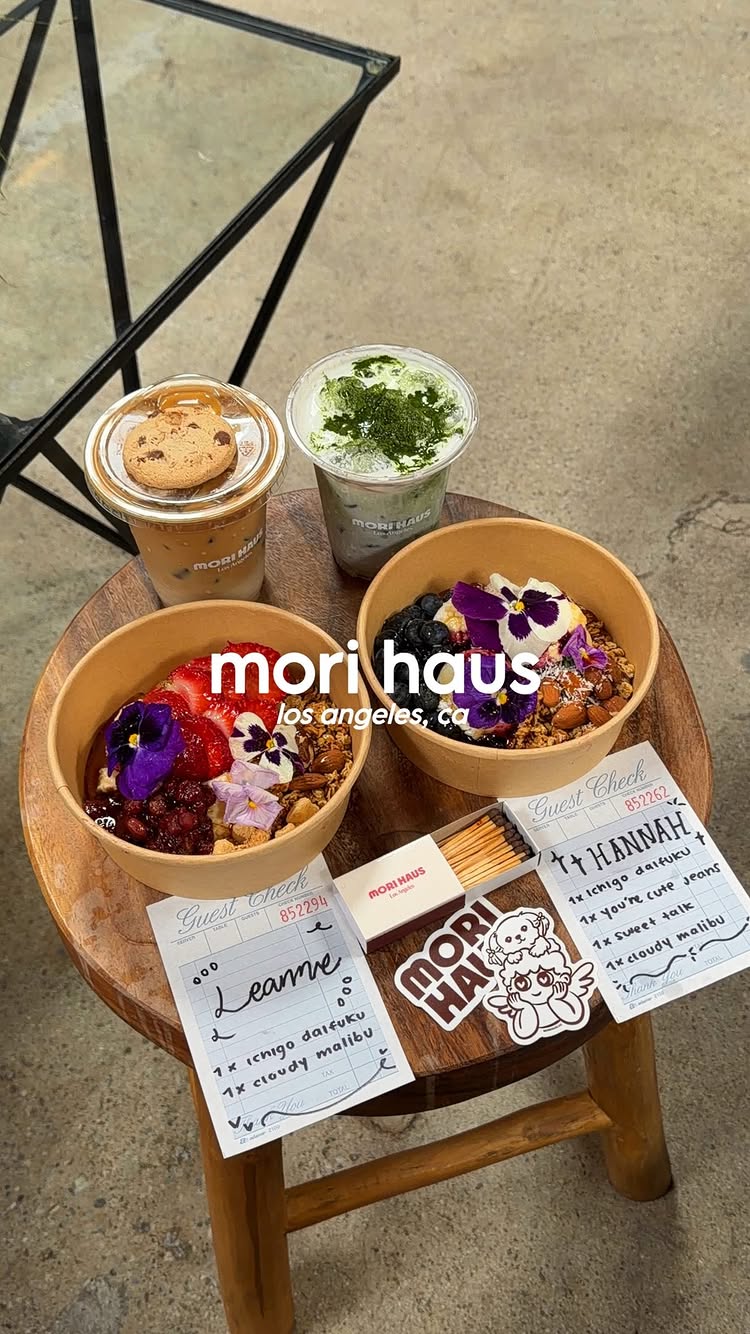 📍mori haus | los angeles, ca
+ follow @leansfoodies for more eats!

@morihaus_ is having their summer cafe residency pop up in LA but stay 