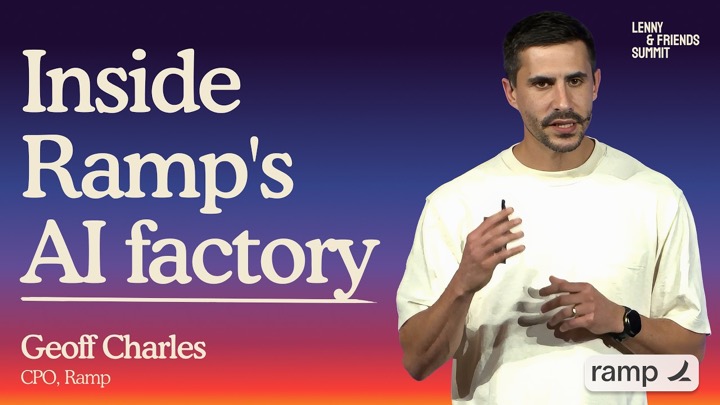 What product looks like when coding is solved | Geoff Charles (Ramp CPO)