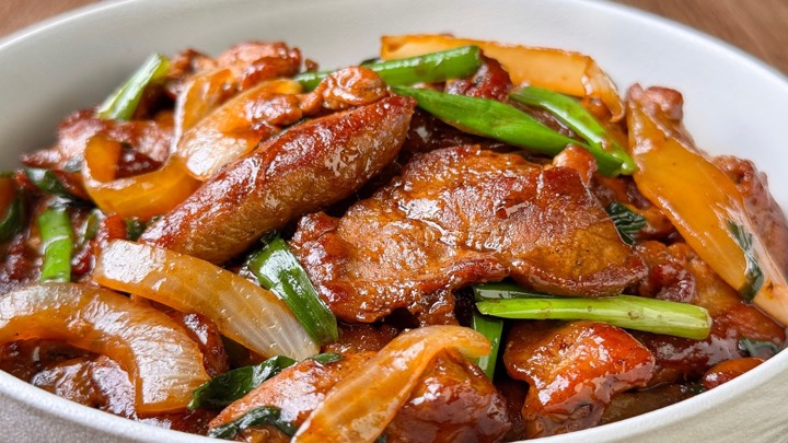 Pork & Onion Stir-Fry (Better Than Takeout!)