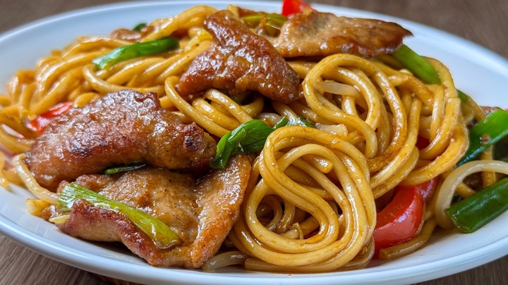 Teriyaki Pork Chow Mein (Better Than Takeout!)