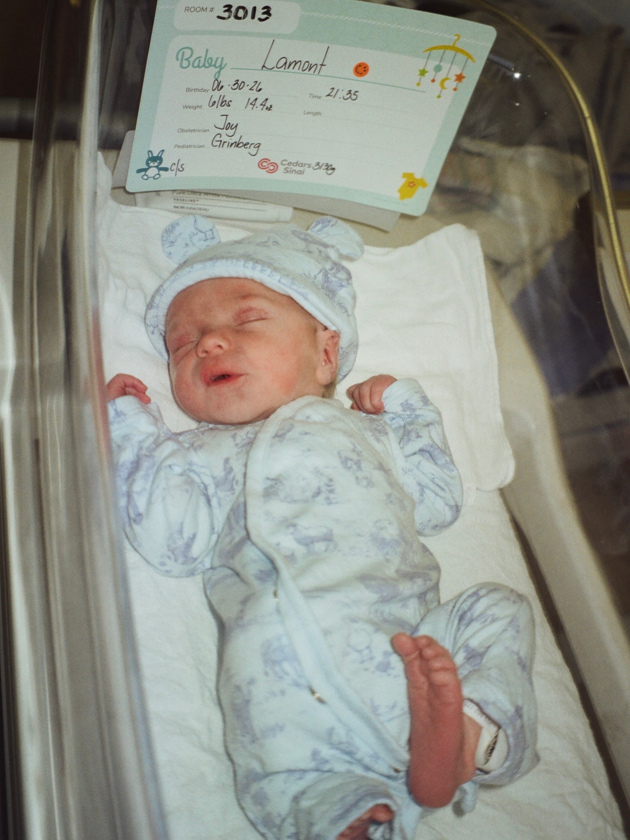 Bennett Timothy Lamont - 06.30.2026 🩵

Everyone meet Benny, Benny meet everyone!