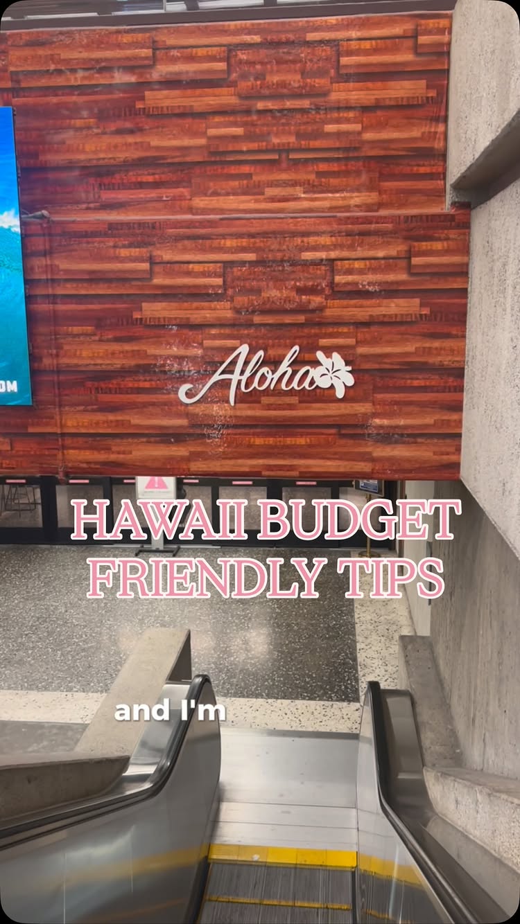 ✈️ HOW I FLY TO HAWAII ON A BUDGET 🌺
(from California)

✔️ Flights hack
→ Alaska Airlines ✈️
→ I’ve never paid more than $250 round-trip fr