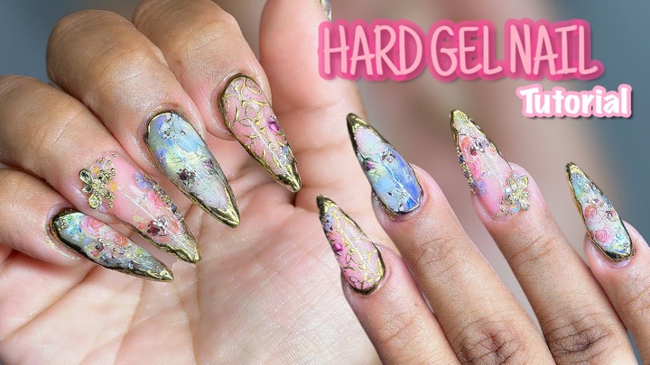 STEP BY STEP HARD GEL NAILS TUTORIAL - LGNPro