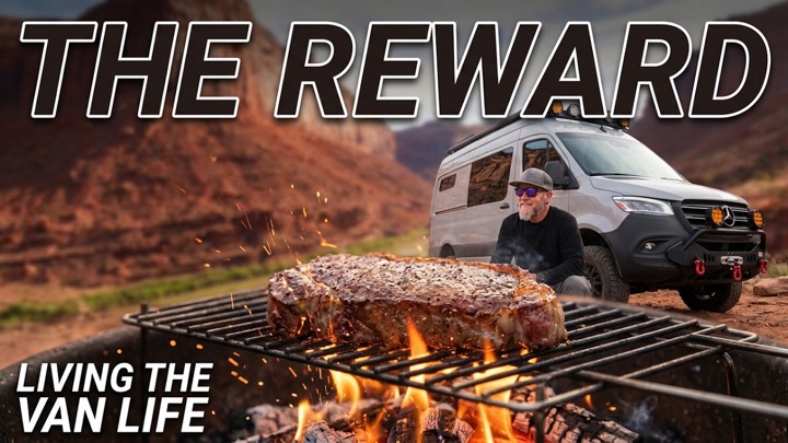 My BEST Campsite EVER | Living The Van Life