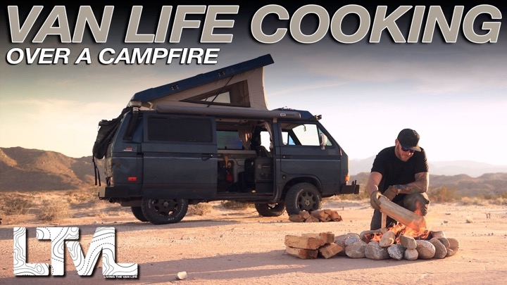 Campfire Sessions | Cooking My Favorite Meal Over a Campfire | Living The Van Life