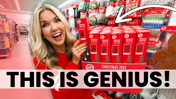 The Dollar Tree Christmas Aisle Everyone’s Been Ignoring…Until NOW!