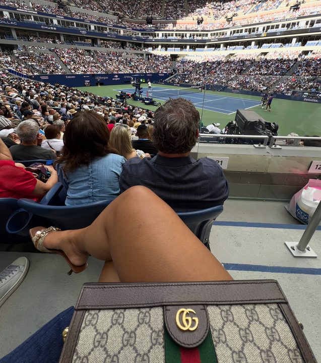 🎾 US Open 2026 🎾

🍈 a Double Honey Deuce 🍸

Taylor!!!!! @tay_taytownsend

Sheesh! 😲

🫶🏽🎾

Serena Williams 🎾

🥂

Bought some goodies

🍣🍣🍣

💖💖💖We love you Dolly💖💖💖

Baby’s first US Open❤️
