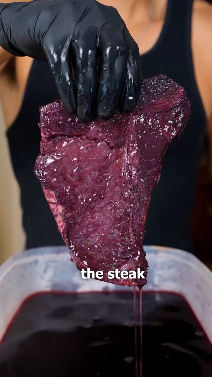 3 Day RED-WINE Cured Steak
