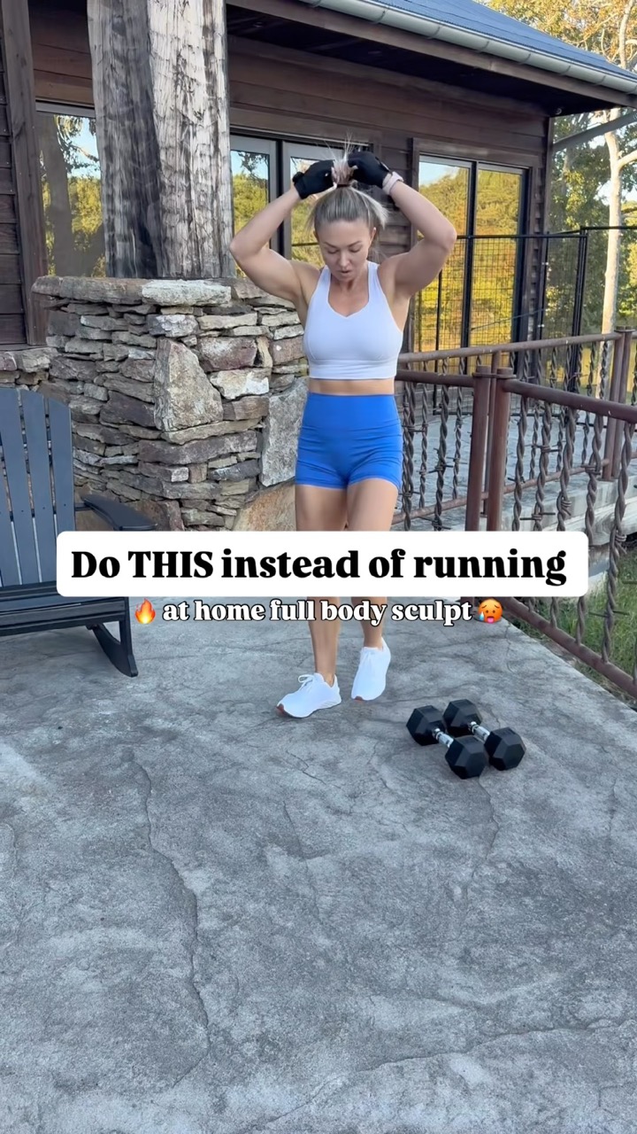 Do THIS instead of running #fullbodyworkout #motivation #fitnessmotivation