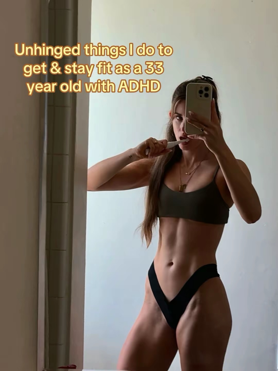 Finding the right fitness routine for you actually doesn’t have to look “normal” it just has to work for you.
.
As a 33 year old with ADHD I’ve learned that the normal ways of doin
