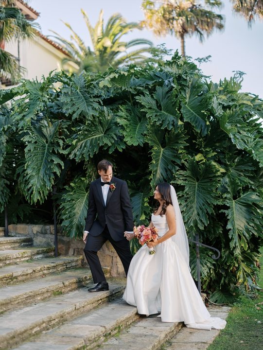 Just the two of them and 13 of the people who know their love best. We spent the entire day wandering around Santa Barbara after their courthouse vows. Champagne toasts, quiet moments, and the kind of joy that feels effo