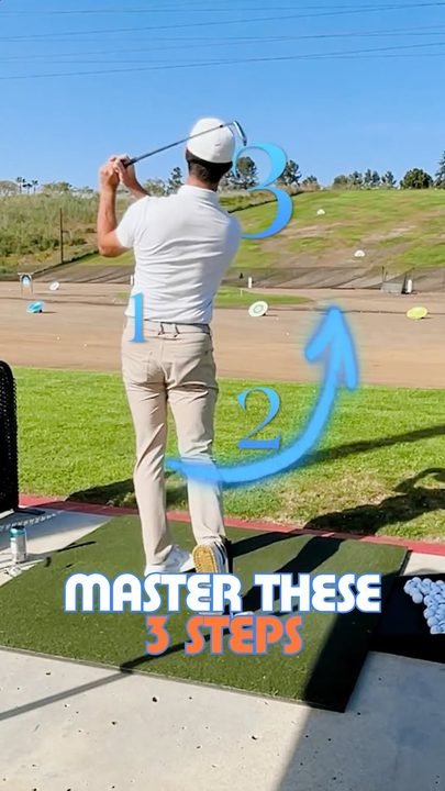 Every golf swing comes back to the same basic move. ⛳️

The club might change. The stance might change. But the sequence stays remarkably similar.

1️⃣ Take it away and create leverage.2️⃣ Shift slightly and build pressu