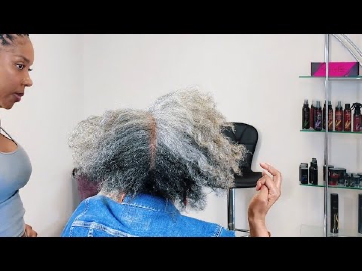 Her Gray Hair Looked Thin & Damaged… Until I Cut ALL of This Off!
