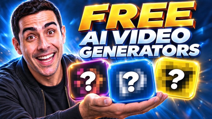 3 AI Video Generators for FREE and UNLIMITED Videos