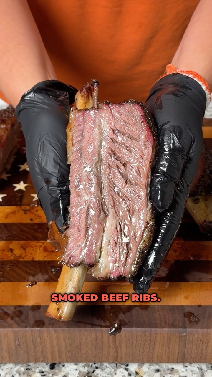 My kid asked for brisket. I made beef ribs instead (don’t tell him!) 🐄