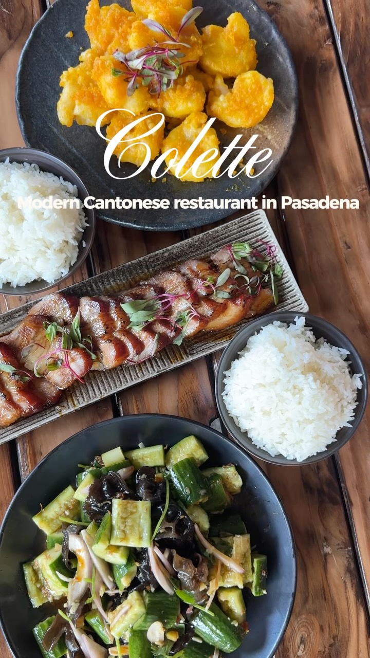 📍 Colette, Pasadena

Where traditional Cantonese flavors are reimagined with a modern twist ✨

We tried:
🥟 Jumbo Shrimp Har Gao
🥟 Shrimp 