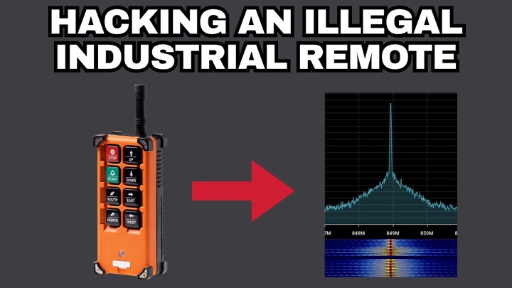 I Hacked an Illegal Chinese Industrial Radio Controller
