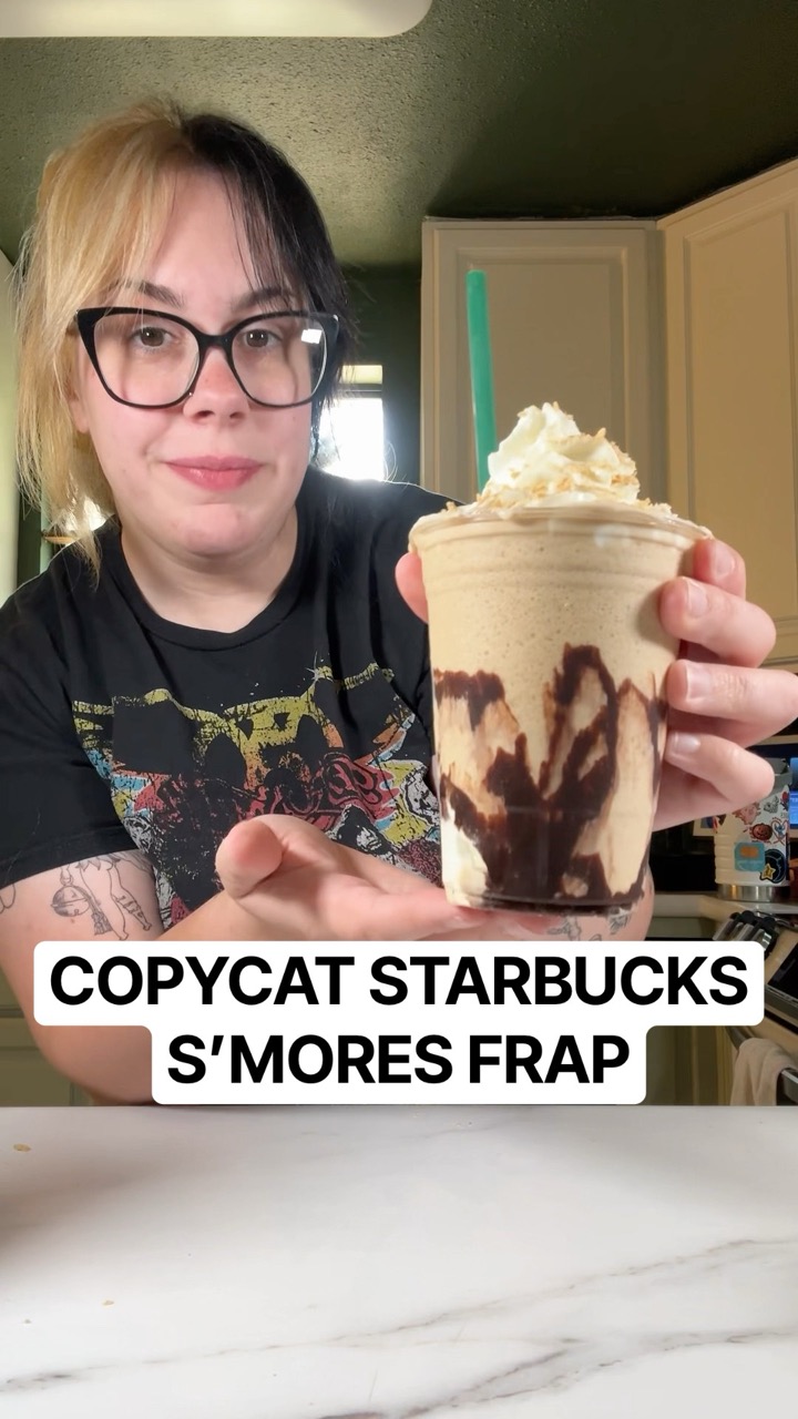 COPYCAT STARBUCKS S’MORES FRAP 🔥