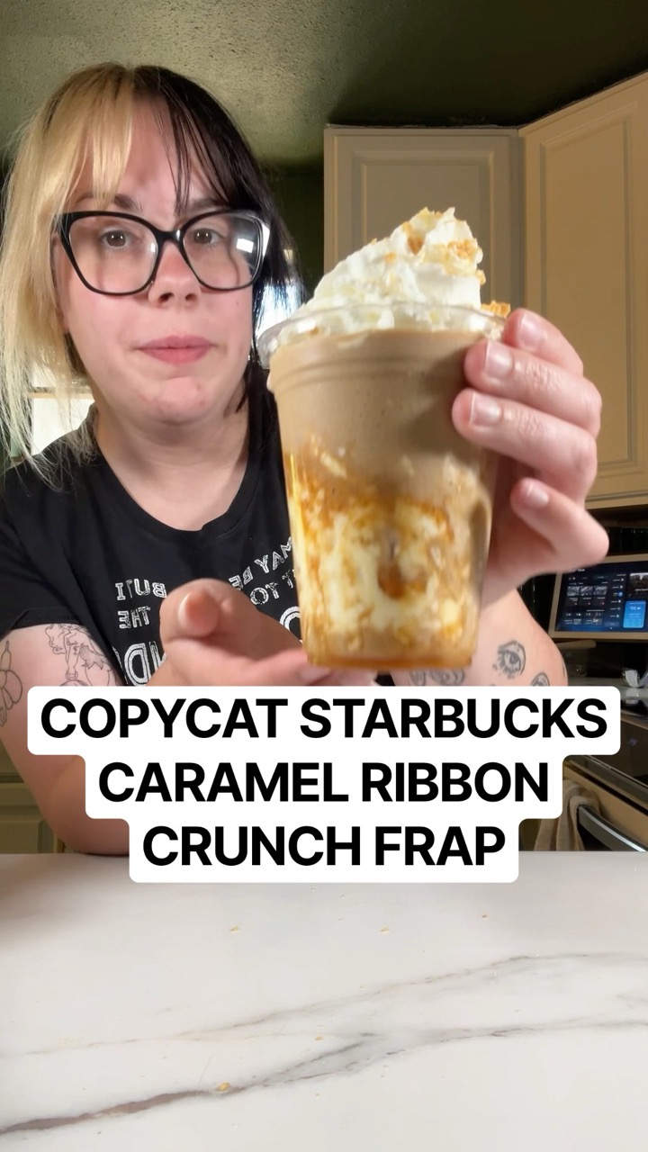 COPYCAT STARBUCKS CARAMEL RIBBON CRUNCH 🤎