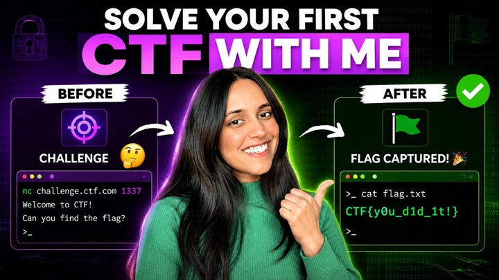 Solve Your First CTF With Me — The Fastest Way to Stand Out in Cyber