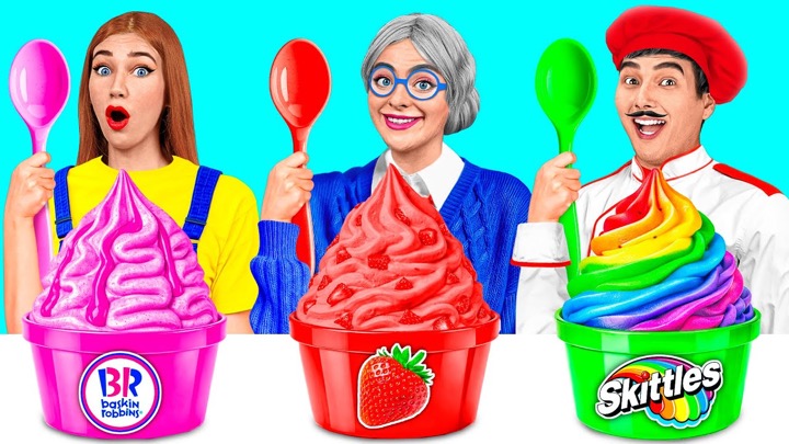 Me vs Grandma Cooking Challenge | Awesome Food Challenges by Mega DO