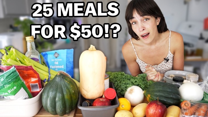 How I Feed Myself on $50 For A Week (Cozy Fall Edition)
