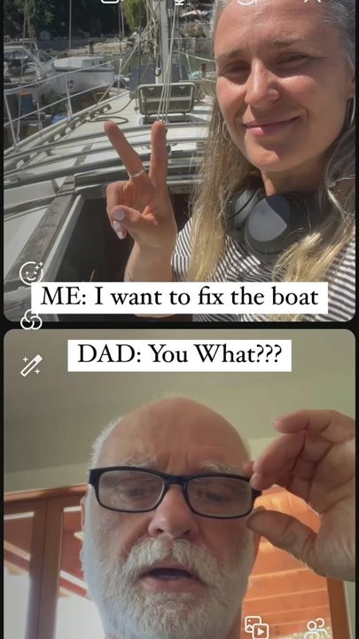 Hold my beer. 

Two years ago I offered to help my dad fix our family sailboat that had been neglected on the dry dock f