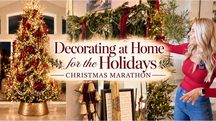 Decorating My ENTIRE Home for CHRISTMAS 🎄 Christmas Decorating Ideas MARATHON