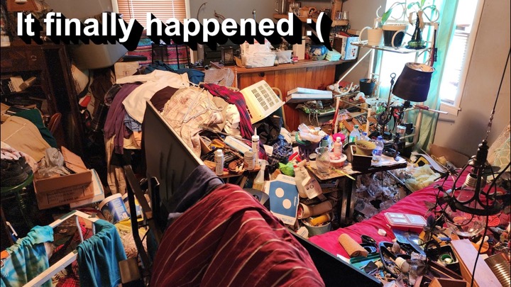 We finally found a house that was too bad to clean