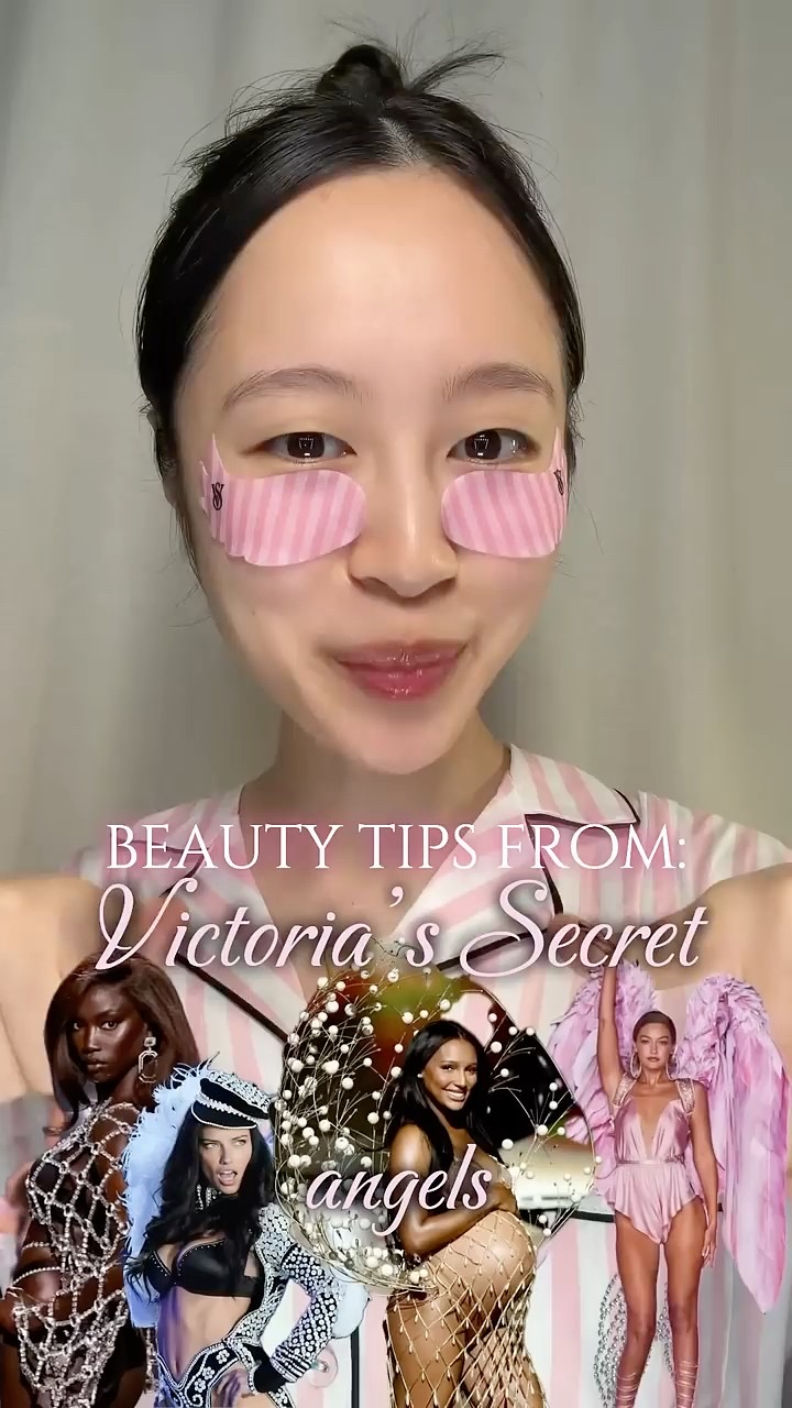 Beauty tips from the Victoria’s Secret Angels🪽🩷✨