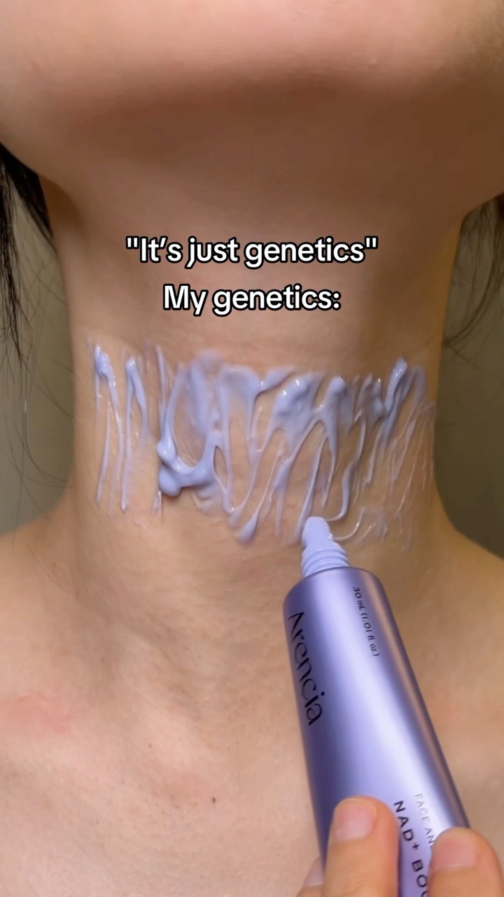 The genetics in question🧬 👀 @arencia_official  NAD+ Booster Shot 💜