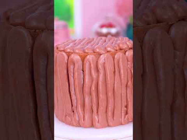 Mini Rainbow Kitkat Chocolate🌈 Satisfying ASMR | Mini Cake #shorts #asmr #miniature #minicake