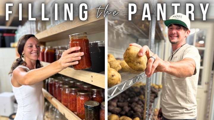 We're FILLING Our Basement with Food (to last the entire winter)