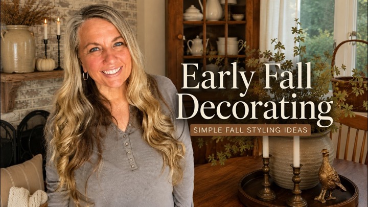 Cozy Fall Decorating 🍂 Simple Fall Styling Ideas