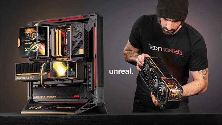 the most INSANE PC i've ever built... | ASUS ROG Edition 20 PC Build