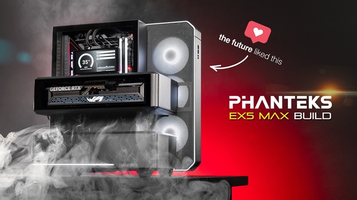 This PC Case is Like No Other... | Phanteks EX5 Max Gaming PC Build