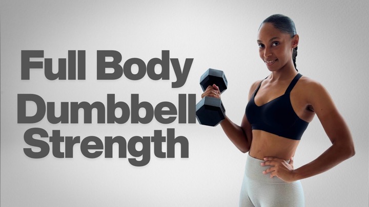 20 minute Full Body Dumbbell Strength Workout | Build Muscle & Tone 🔥