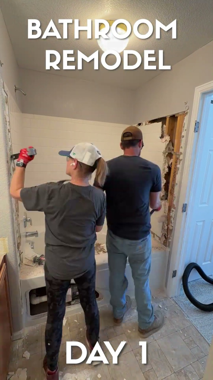 Condo Bathroom Remodel - DAY 1