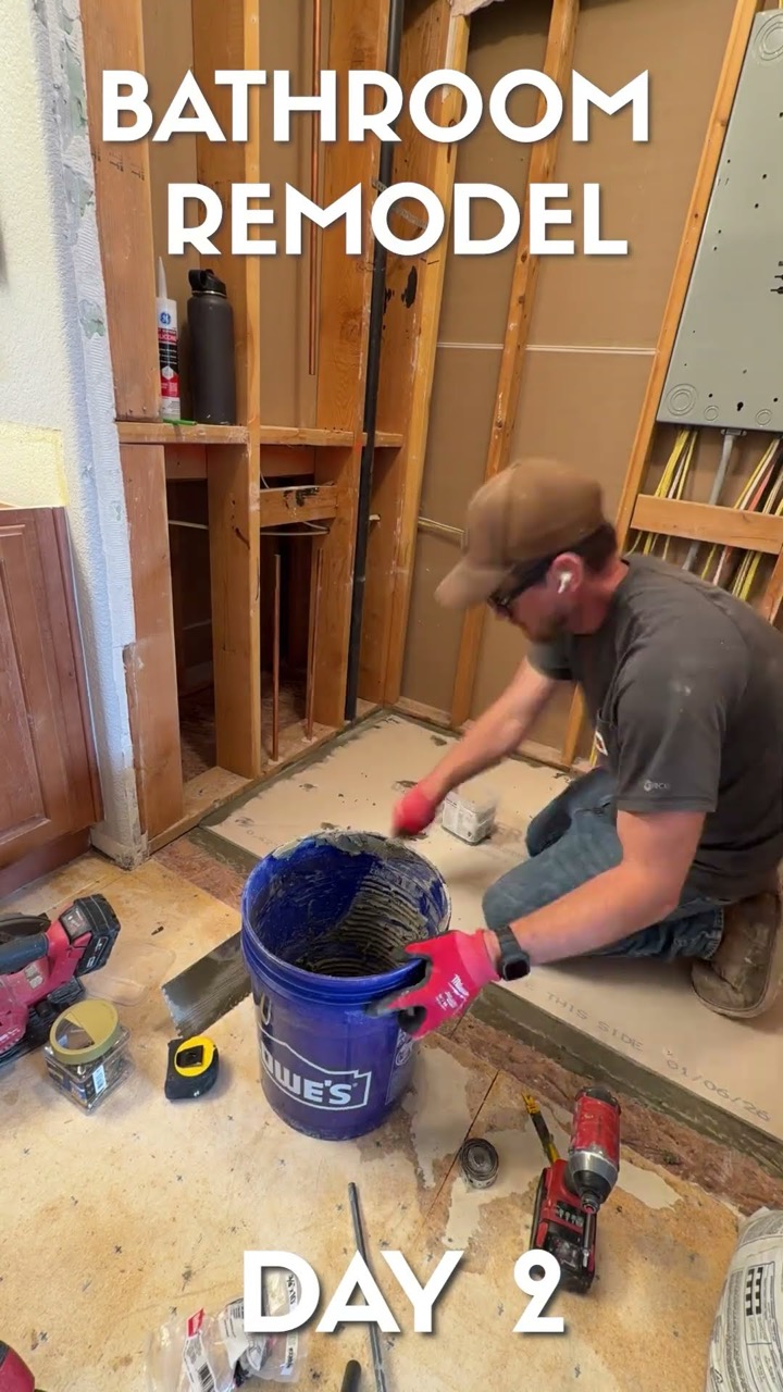 Condo Bathroom Remodel - Day 2