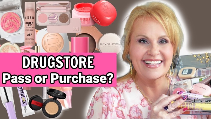20 DRUGSTORE MAKEUP Products Faves OR Fails on Mature Skin
