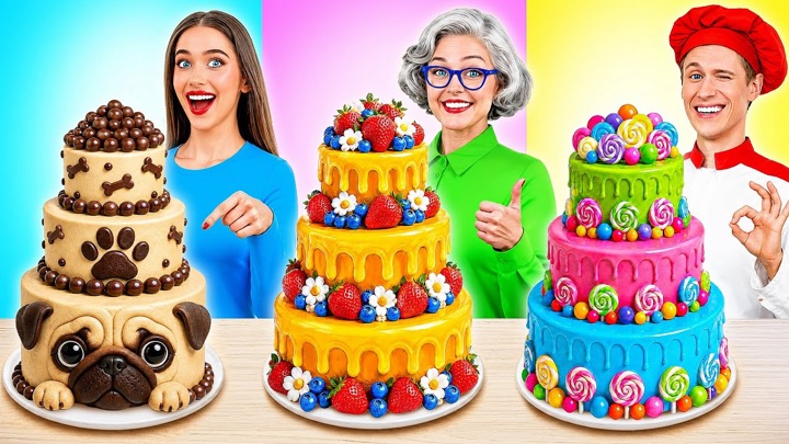 Me vs Grandma Cooking Challenge | Amazing Culinary Recipes by Multi DO Joy
