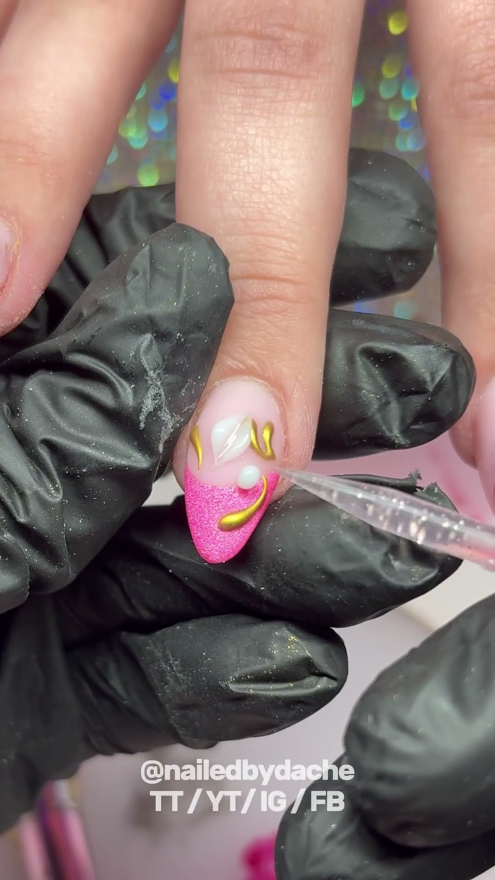 she asked for AI nails…🤖